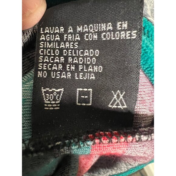 Carol Little Sports Size S Small Striped Cropped Sweater Y2K Comfortable - Picture 11 of 11